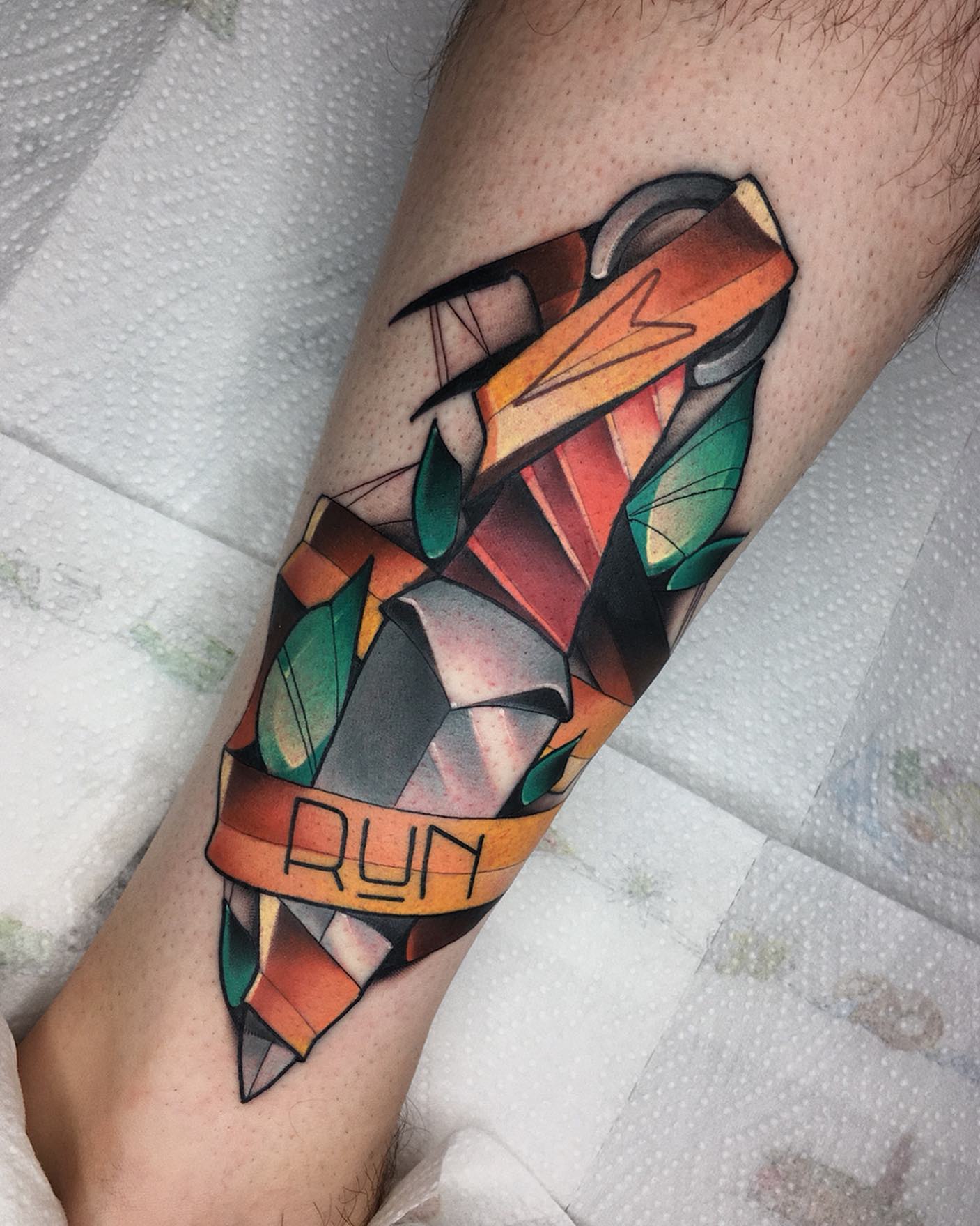 Custom Japanese-style tattoo by Sasha Akulov in Espoo 2