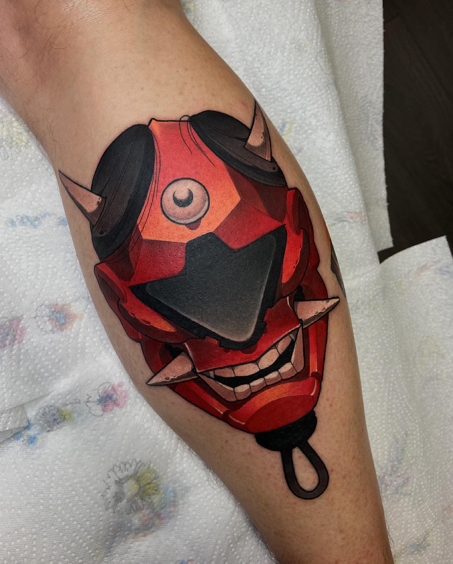 Custom Japanese-style tattoo by Sasha Akulov in Espoo 6