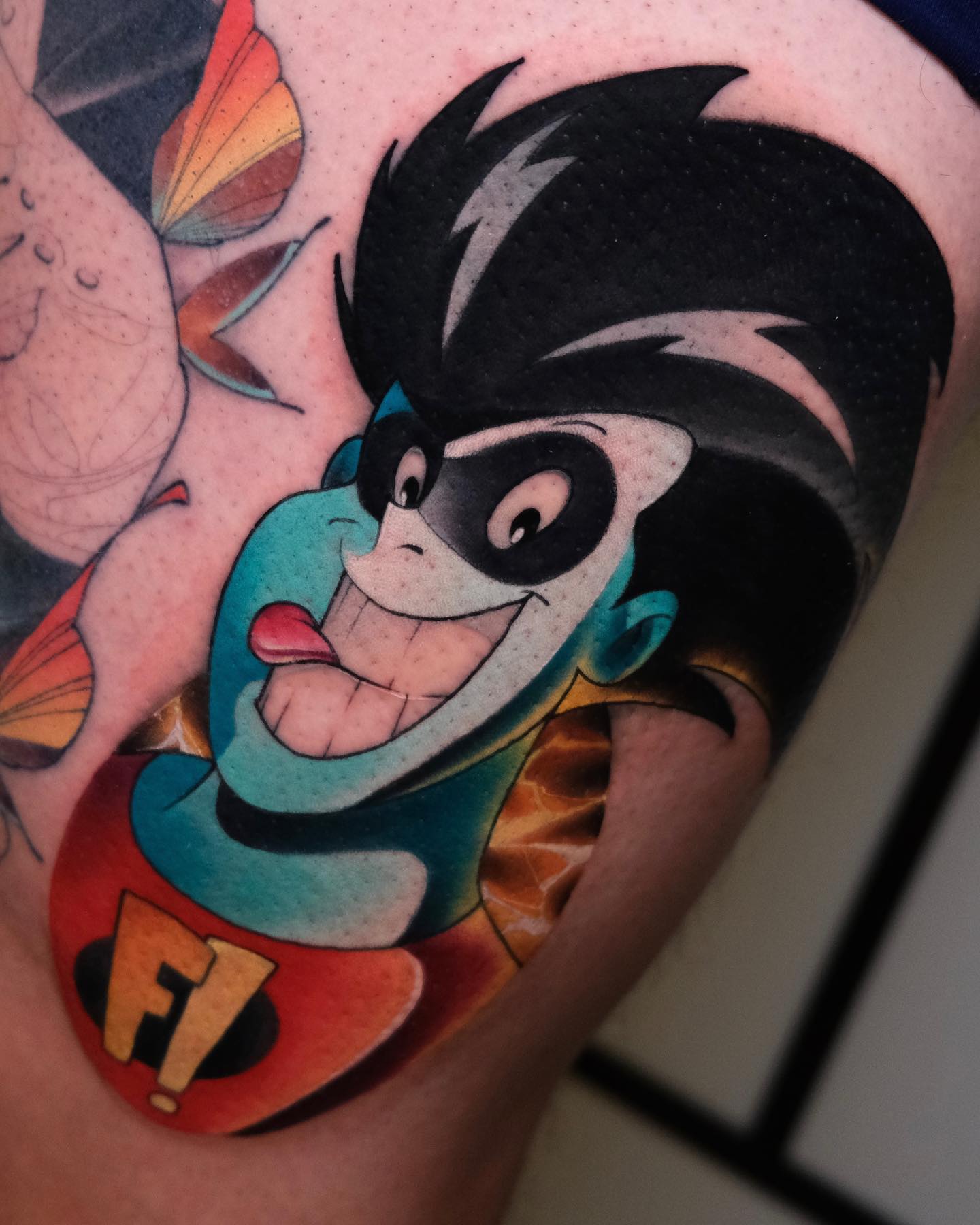 Custom pop culture tattoo by Sasha Akulov in Espoo 5