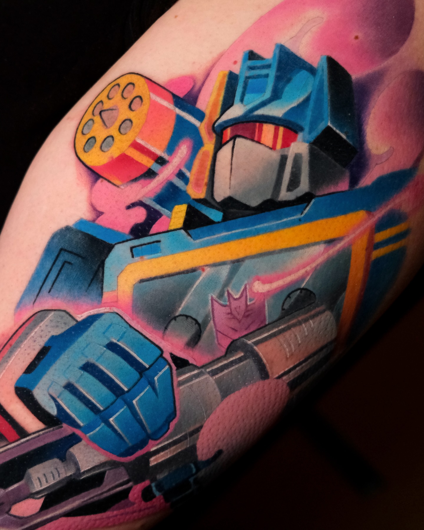 Custom pop culture tattoo by Sasha Akulov in Espoo 7